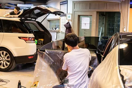 후퍼옵틱 나노세라믹 프리미엄틴팅 벤츠 CLS450 시공 / 서울 마포구 성산동
