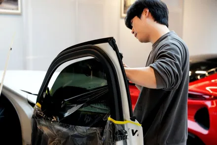 BMW 520i 버텍스 900 농도 전면30 측후면05 시인성 좋을까 / 서울 마포구 성산동