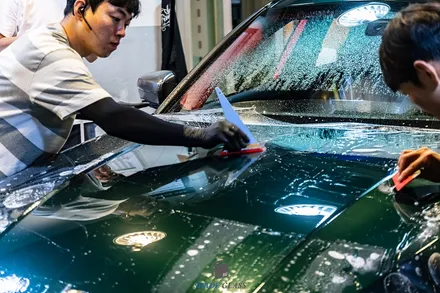 목동썬팅 BMW M340i 레이싱 경기가 가능한 PPF 부분시공 / 서울 마포구 성산동