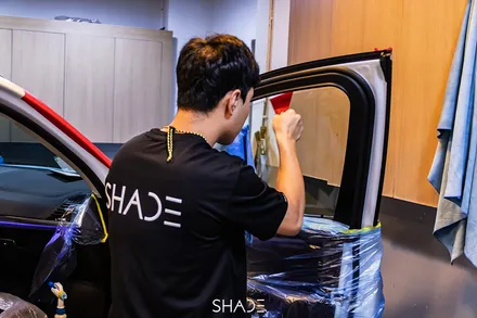 BMW 썬팅 X3 SUV 가 프리미엄 작업으로 후퍼옵틱 클라식 썬팅 / 서울 마포구 성산동