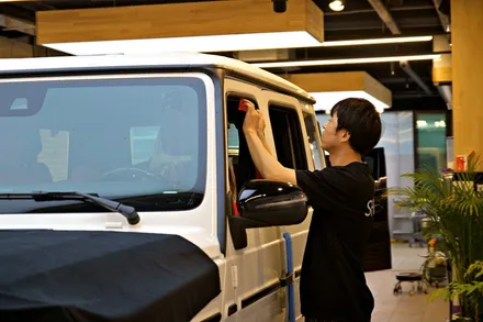 벤츠 G63 AMG  프리미엄 열차단썬팅 마포 솔라가드 LX 시공하기 / 서울 마포구 성산동