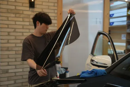 벤츠 EQA250, 루마 버텍스 900으로 깔끔하게 시공완료 / 서울 마포구 성산동