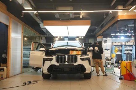 BMW X7 후퍼옵틱 프리미엄 나노 세라믹, 백화현상 걱정없이 시공하기 / 서울 마포구 성산동