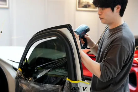 BMW 520i 버텍스 900 농도 전면30 측후면05 시인성 좋을까 / 서울 마포구 성산동