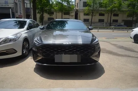 부산 k8 사상구 전면썬팅 어보브 크롬하츠블루 반사썬팅