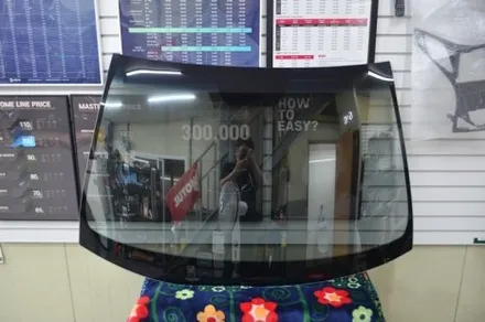 부산 소나타 전면썬팅 유리 교체 ASWF 메탈릭 시공