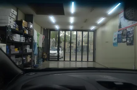 부산 사상구 썬팅 어보브 크롬하츠블루 K3 전면썬팅