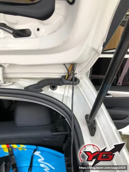 양산수입차후방카메라 BMW X1후방카메라가없다고? 인터페이스설치로답답함해결 / 경남 양산, 김해, 부산