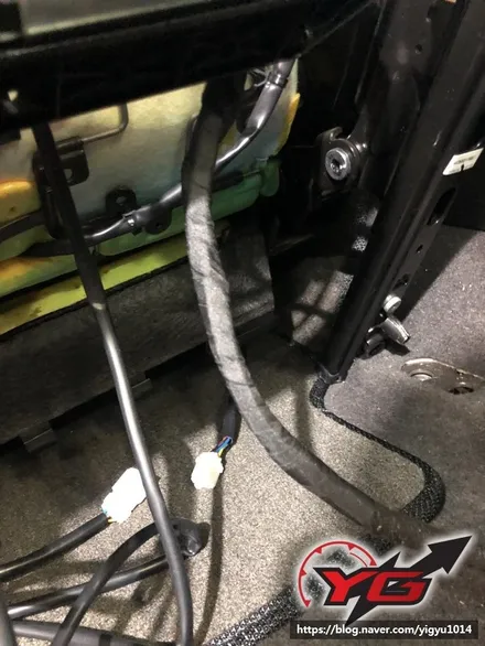 양산워크인 쉐보레말리부워크인스위치 K9워크인스위치 시트측면시공 YG디테일링멀티샵 / 경남 양산, 김해, 부산