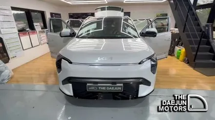 시흥 EV3 GT라인 신차패키지, 디테일 신차검수와 브이쿨K 썬팅 틴팅 튜닝시공!