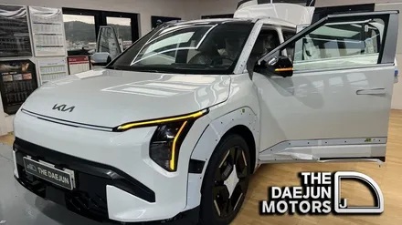 시흥 EV3 GT라인 신차패키지, 디테일 신차검수와 브이쿨K 썬팅 틴팅 튜닝시공!