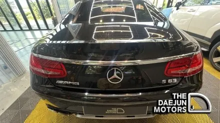 시흥 벤츠 S63 S클래스 AMG 브이쿨 VK 썬팅재시공 틴팅재작업 튜닝 시공 (인천 부평 광명 안산 안양)