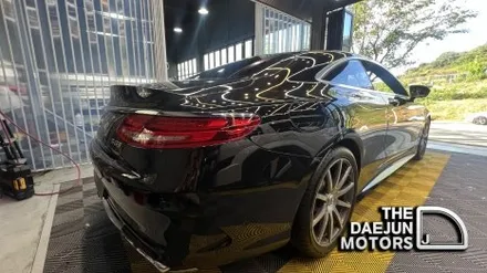 시흥 벤츠 S63 S클래스 AMG 브이쿨 VK 썬팅재시공 틴팅재작업 튜닝 시공 (인천 부평 광명 안산 안양)