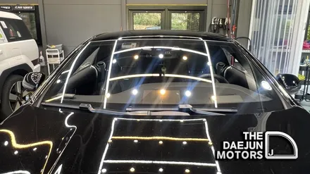 시흥 벤츠 S63 S클래스 AMG 브이쿨 VK 썬팅재시공 틴팅재작업 튜닝 시공 (인천 부평 광명 안산 안양)