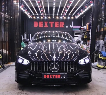 대구랩핑 amg gt43 부분랩핑으로 분위기 전환했어요. / 대구 구미