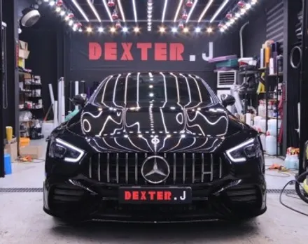대구랩핑 amg gt63 사틴블랙 전체랩핑 / 대구 구미