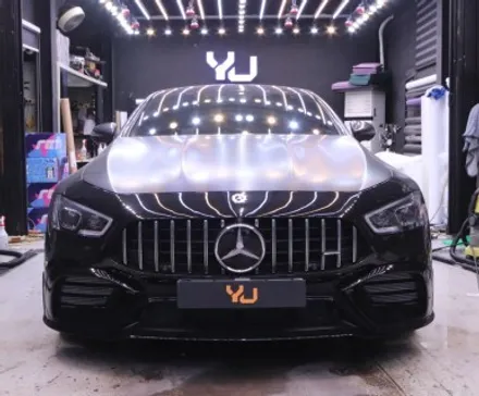 대구랩핑 AMG GT43 사틴바솔트 전체랩핑 / 대구 구미