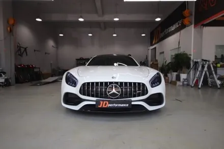 대구랩핑 AMG GT 2도어 블랙시리즈 바디 컨버전 전체랩핑 / 대구 구미