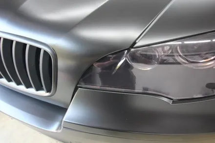 대구랩핑 BMW X6 사틴블랙 전체랩핑 / 대구 구미