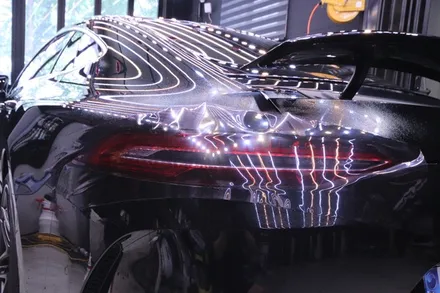대구랩핑 amg gt43 부분랩핑으로 분위기 전환했어요. / 대구 구미