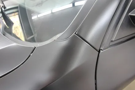 대구랩핑 BMW X6 사틴블랙 전체랩핑 / 대구 구미