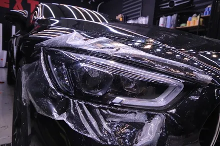 대구랩핑 amg gt43 부분랩핑으로 분위기 전환했어요. / 대구 구미
