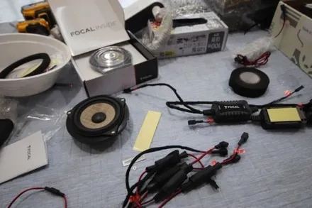 대구 벤츠 W223 S클래스 실내 튜닝 스피커 카본 라커 트림 사이드미러커버 부매스터 장착 / 대구 구미