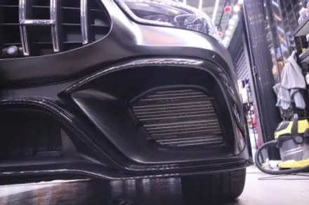 대구랩핑 amg gt63 사틴블랙 전체랩핑 / 대구 구미