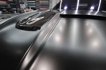 대구랩핑 AMG GT 2도어 블랙시리즈 바디 컨버전 전체랩핑 / 대구 구미
