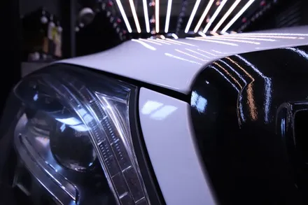 대구랩핑 W222 S클래스(S63AMG) 화이트전체랩핑 / 대구 구미
