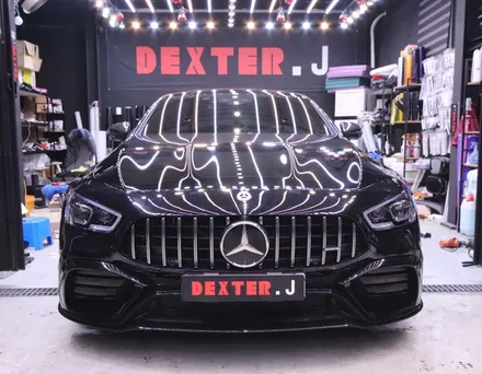 대구랩핑 amg gt43 부분랩핑으로 분위기 전환했어요. / 대구 구미
