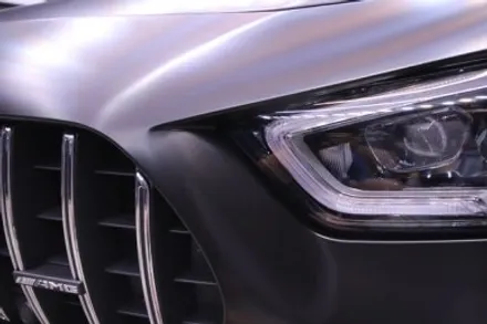 대구랩핑 amg gt63 사틴블랙 전체랩핑 / 대구 구미