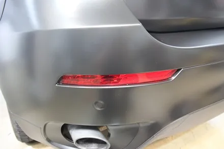 대구랩핑 BMW X6 사틴블랙 전체랩핑 / 대구 구미