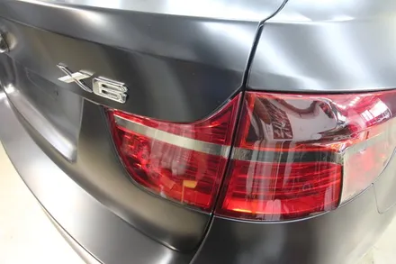 대구랩핑 BMW X6 사틴블랙 전체랩핑 / 대구 구미