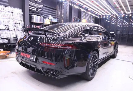 대구랩핑 amg gt43 부분랩핑으로 분위기 전환했어요. / 대구 구미