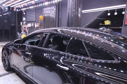 대구랩핑 amg gt43 부분랩핑으로 분위기 전환했어요. / 대구 구미