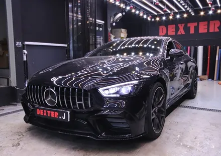 대구랩핑 amg gt43 부분랩핑으로 분위기 전환했어요. / 대구 구미
