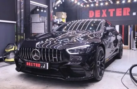 대구랩핑 amg gt63 사틴블랙 전체랩핑 / 대구 구미