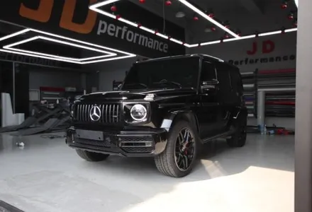 대구랩핑 지바겐 G63AMG 전체랩핑 G바겐 화이트유광 랩핑전문 / 대구 구미