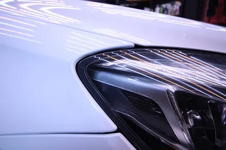 대구랩핑 W222 S클래스(S63AMG) 화이트전체랩핑 / 대구 구미