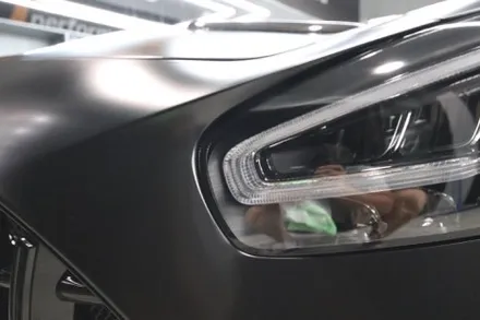 대구랩핑 AMG GT 2도어 블랙시리즈 바디 컨버전 전체랩핑 / 대구 구미