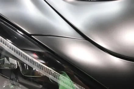 대구랩핑 AMG GT 2도어 블랙시리즈 바디 컨버전 전체랩핑 / 대구 구미