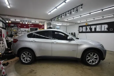 대구랩핑 BMW X6 사틴블랙 전체랩핑 / 대구 구미