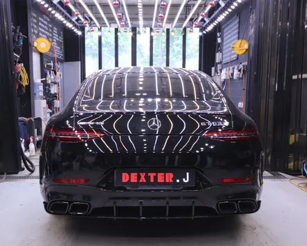 대구랩핑 amg gt43 부분랩핑으로 분위기 전환했어요. / 대구 구미
