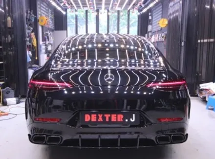 대구랩핑 amg gt63 사틴블랙 전체랩핑 / 대구 구미
