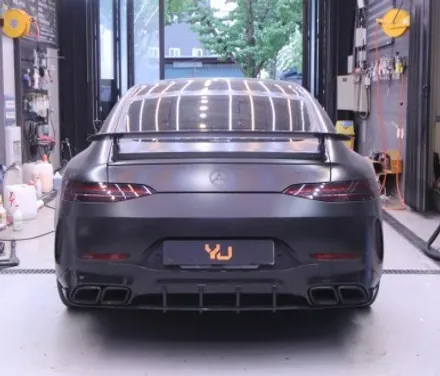 대구랩핑 AMG GT43 사틴바솔트 전체랩핑 / 대구 구미