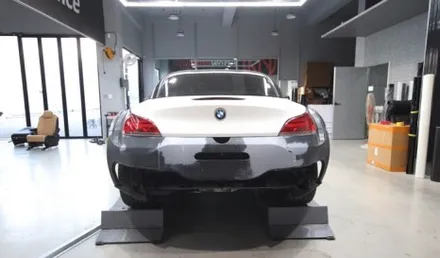 대구 자동차랩핑 Z4 GT3 와이드바디킷 사틴블랙 전체랩핑 전문 / 대구 구미