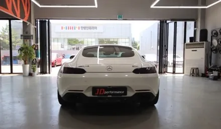 대구랩핑 AMG GT 2도어 블랙시리즈 바디 컨버전 전체랩핑 / 대구 구미