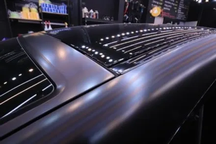 대구랩핑 amg gt63 사틴블랙 전체랩핑 / 대구 구미
