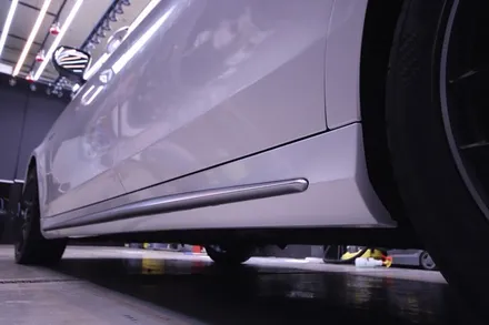 대구랩핑 W222 S클래스(S63AMG) 화이트전체랩핑 / 대구 구미